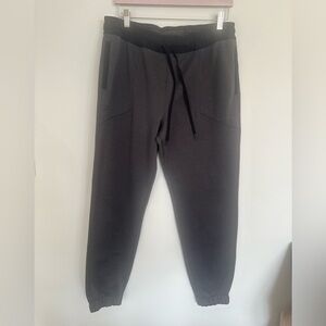 Under Armour Loose ColdGear Joggers Gray Black Size LG